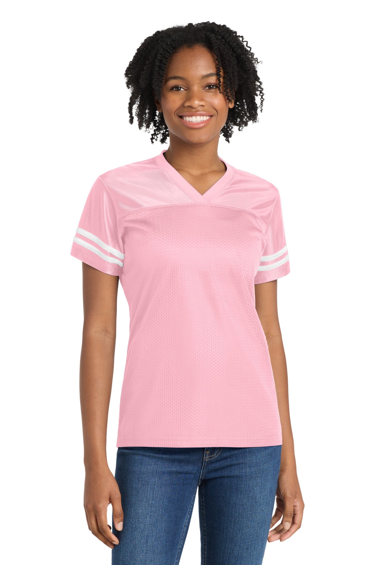 Lt Pink/White