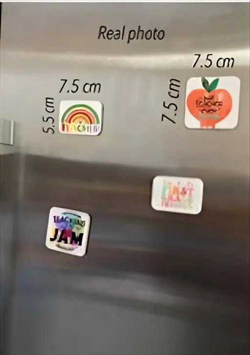 Personalized Fridge Magnets, Magnets different sizes 7.5*5.5cm, 7.5*7.5cm, one piece Grand Print YJ