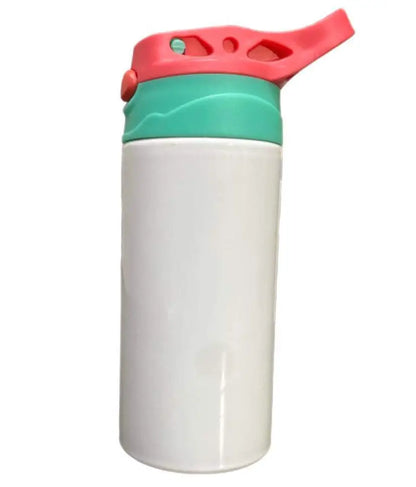 Personalized Stainless Steel Kids Water Bottle – with Pop-Up Straw & Handle- Tumbler Grand Print YJ