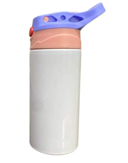 Personalized Stainless Steel Kids Water Bottle – with Pop-Up Straw & Handle- Tumbler Grand Print YJ