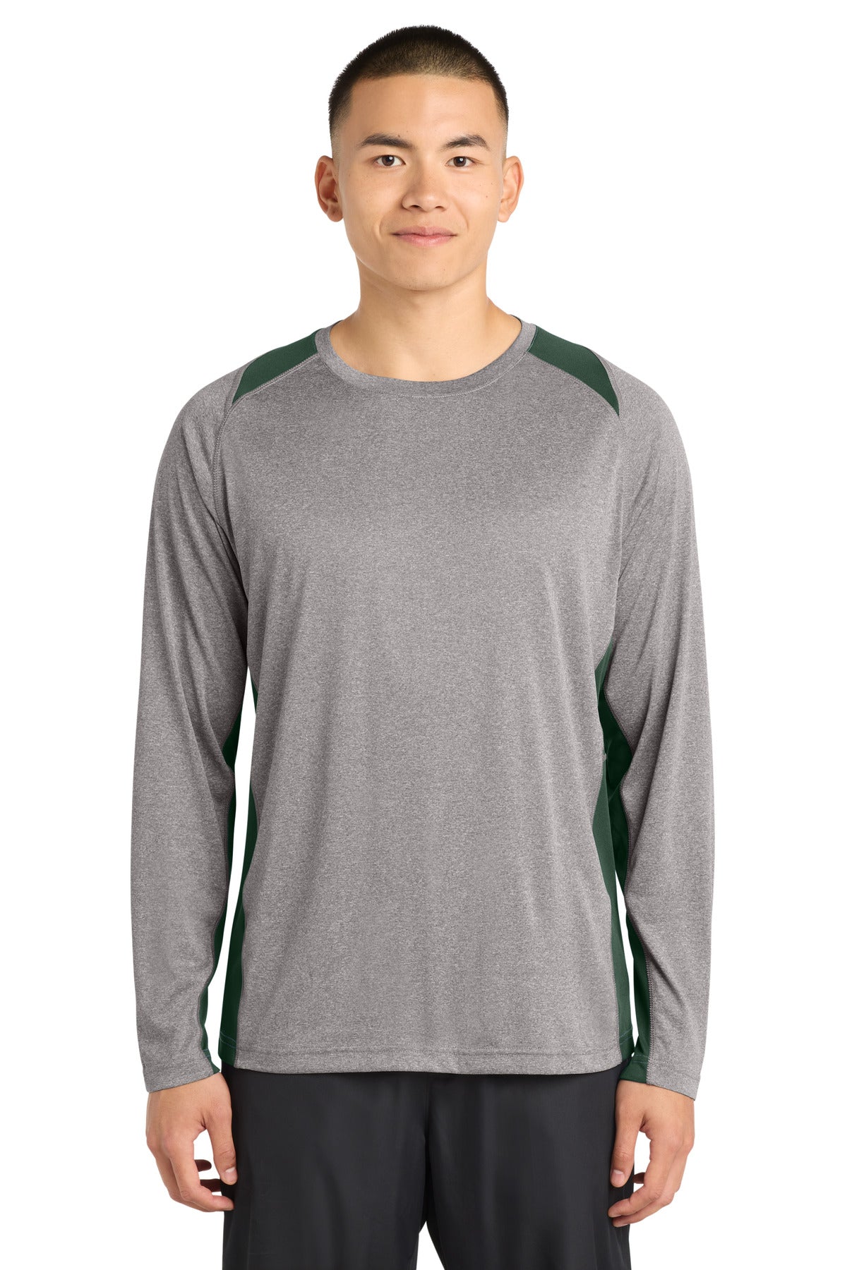 Vintage Heather/ Forest Green