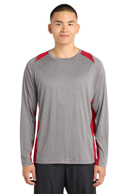 Vintage Heather/ True Red