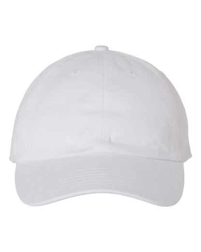 White baseball cap on a white background