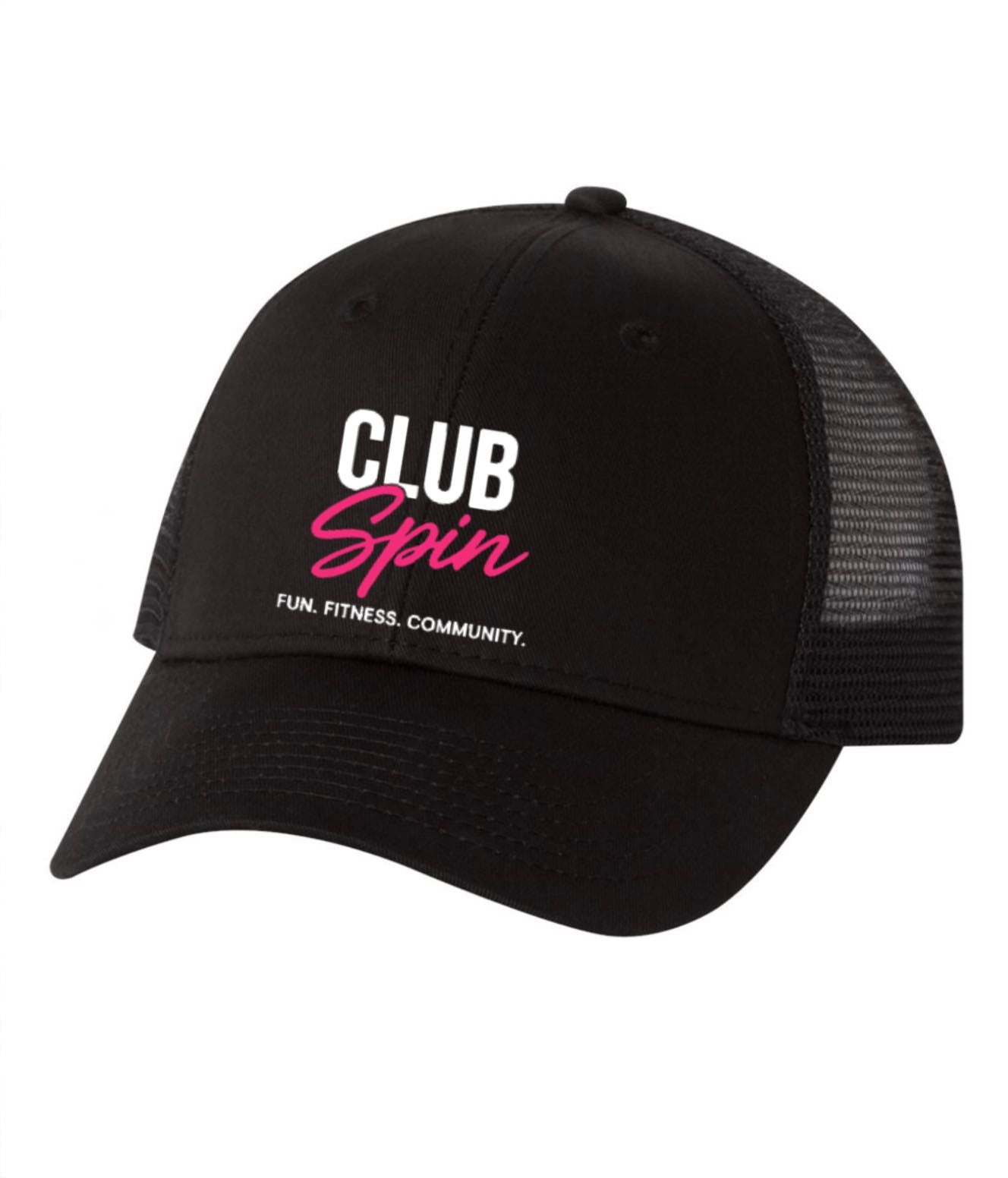 White Trucker Hat design #6