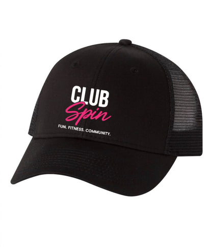 White Trucker Hat design #6