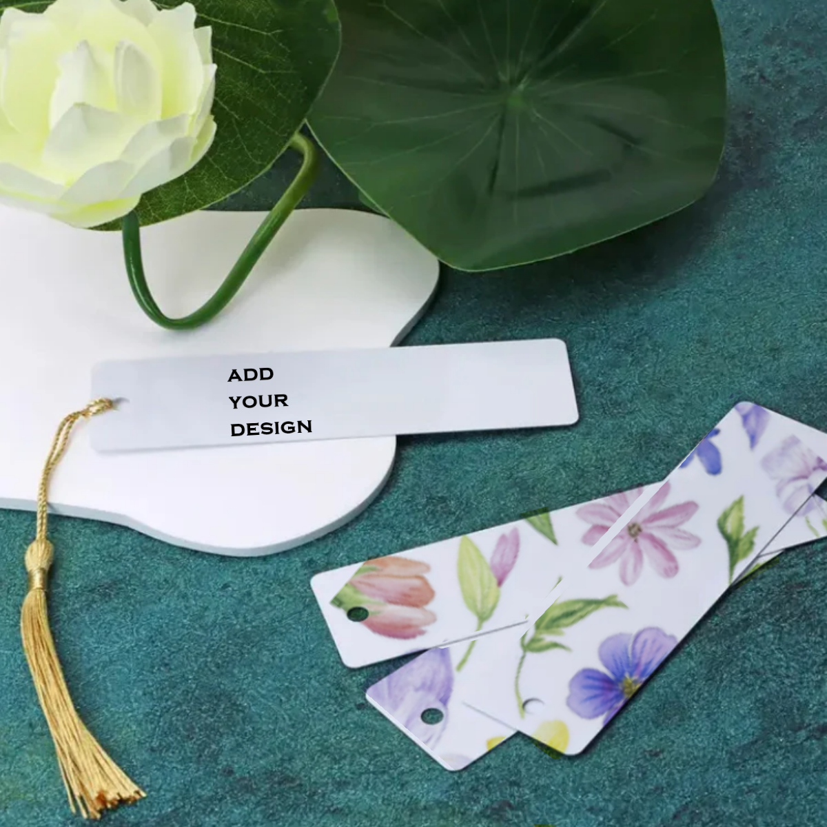 Personalized Metal Bookmark - Double Sided Print